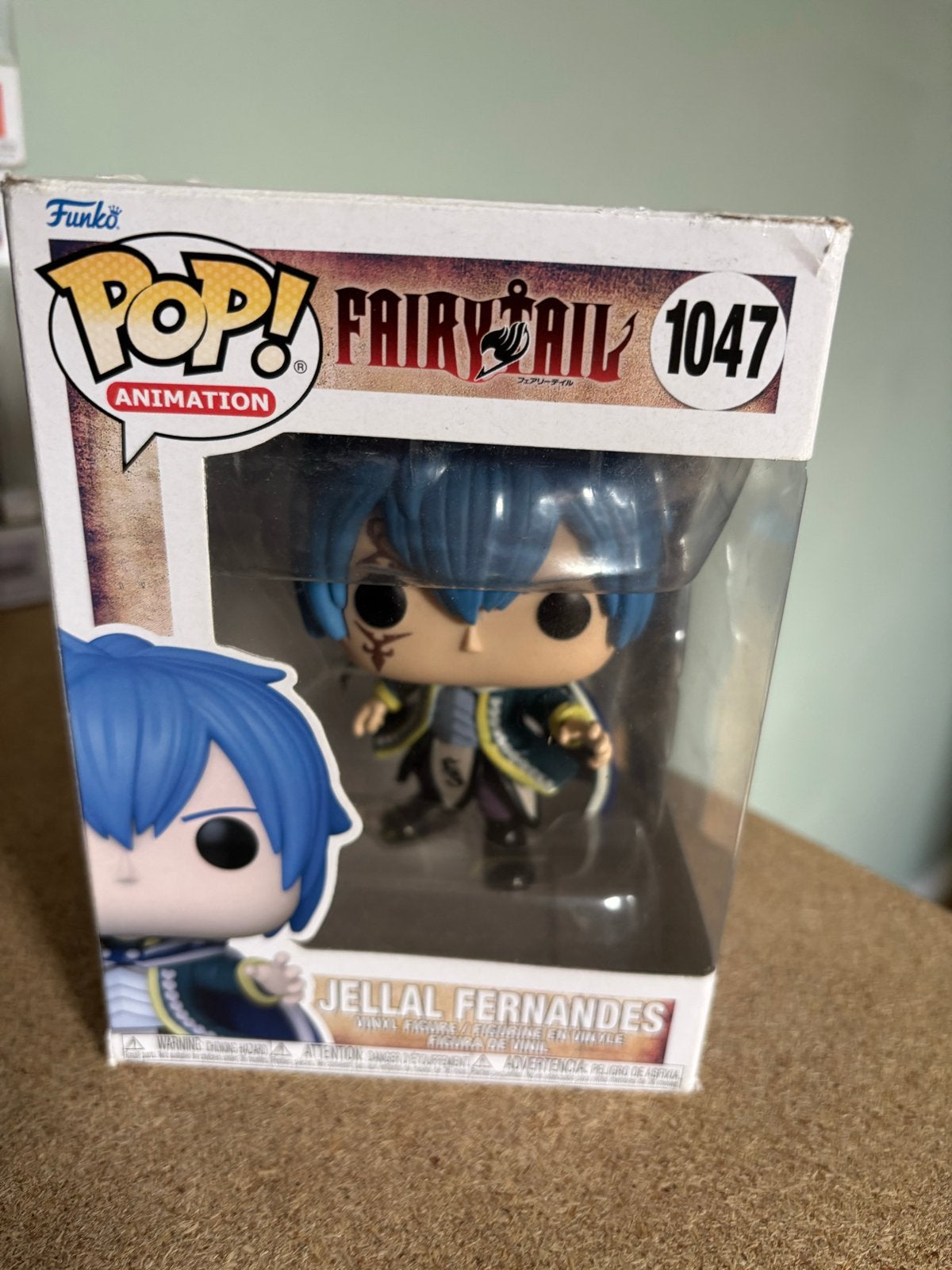 Funko Pop! Fairy Tail Jellal Fernandes #1047, Ophalen of Verzenden, Gebruikt