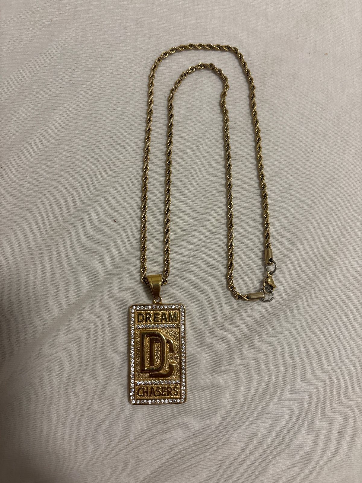 Dream Chaser Ketting - Goud of Zilver Plated, Ophalen, Nieuw, Goud, Overige materialen