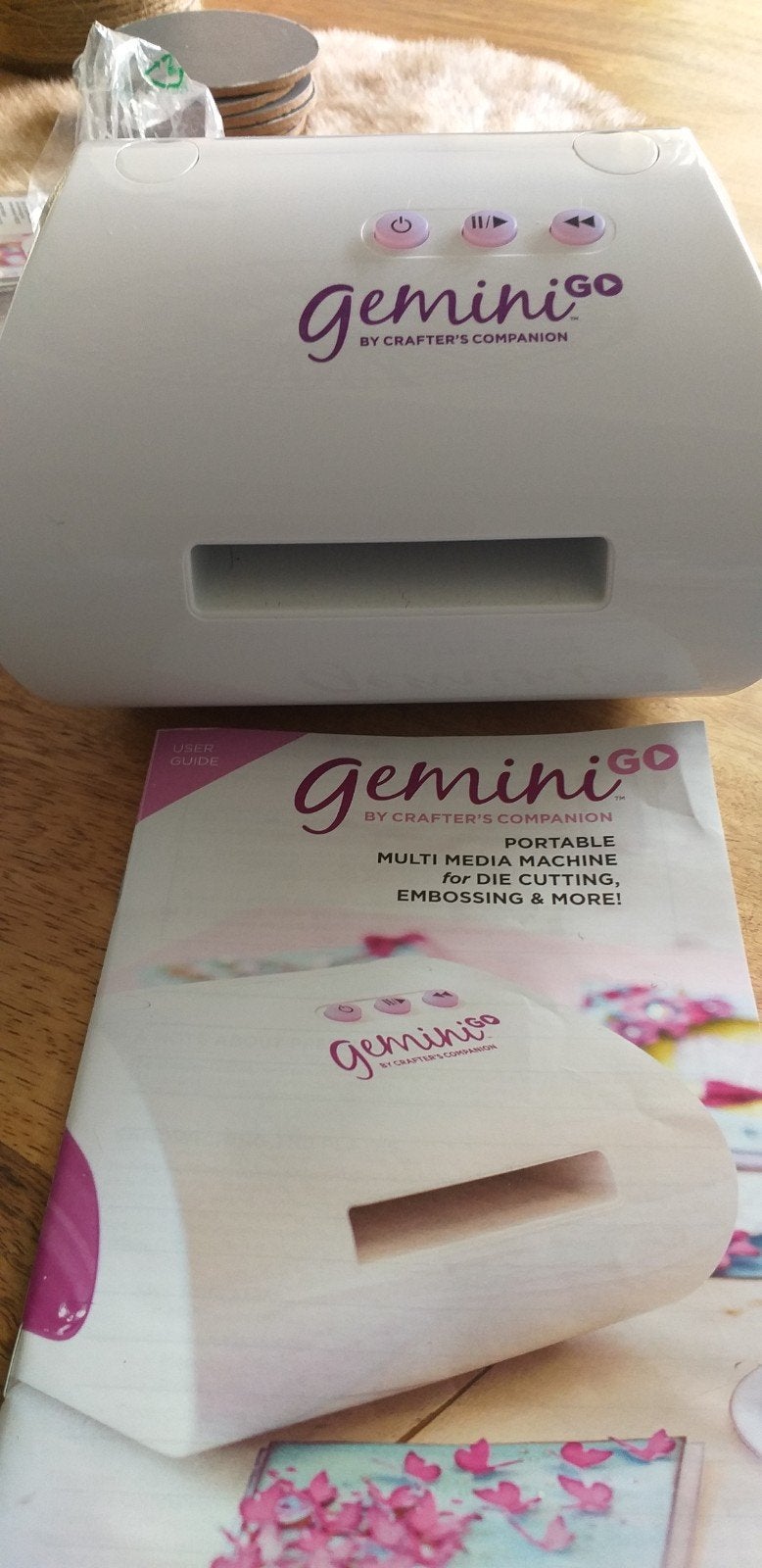 Gemini Go electrische stansmachine, Ophalen of Verzenden, Zo goed als nieuw