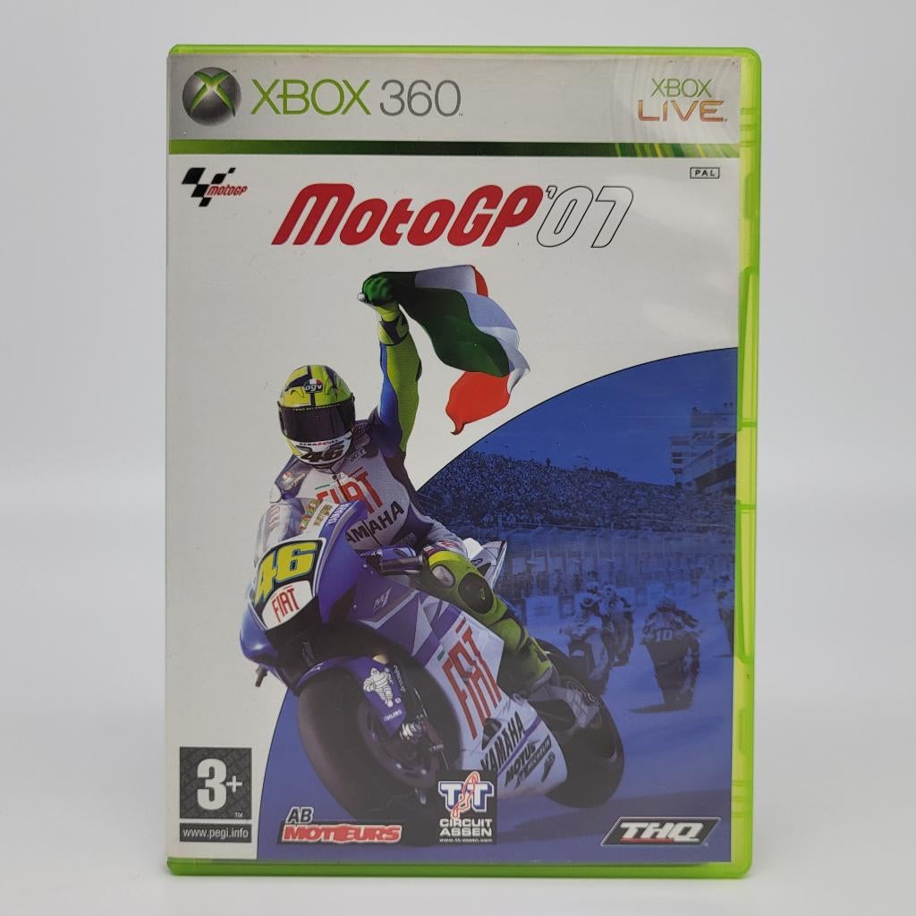 MotoGP '07 - XBOX 360 - PAL, Spelcomputers en Games, Games | Xbox 360, Gebruikt, Racen en Vliegen, 3 spelers of meer, Vanaf 3 jaar