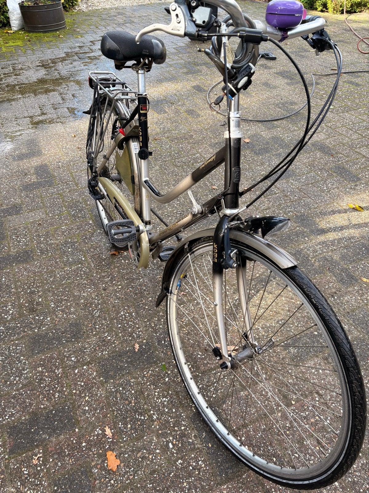 Damesfiets - koga design - Gebruikt, Ophalen, Velgrem, 50 tot 53 cm, Gazelle