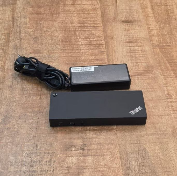 Lenovo ThinkPad USB-C / USB-A Docking Station, Computers en Software, Lenovo ThinkPad, Ophalen of Verzenden, Zo goed als nieuw