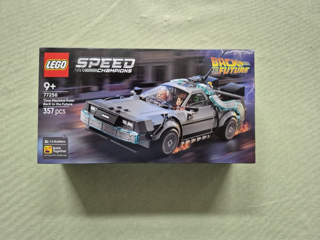 Lego Speed Champions set 77256 Back to the Future Delorean, Gebruikt, Inclusief instructies, Lego, Complete set