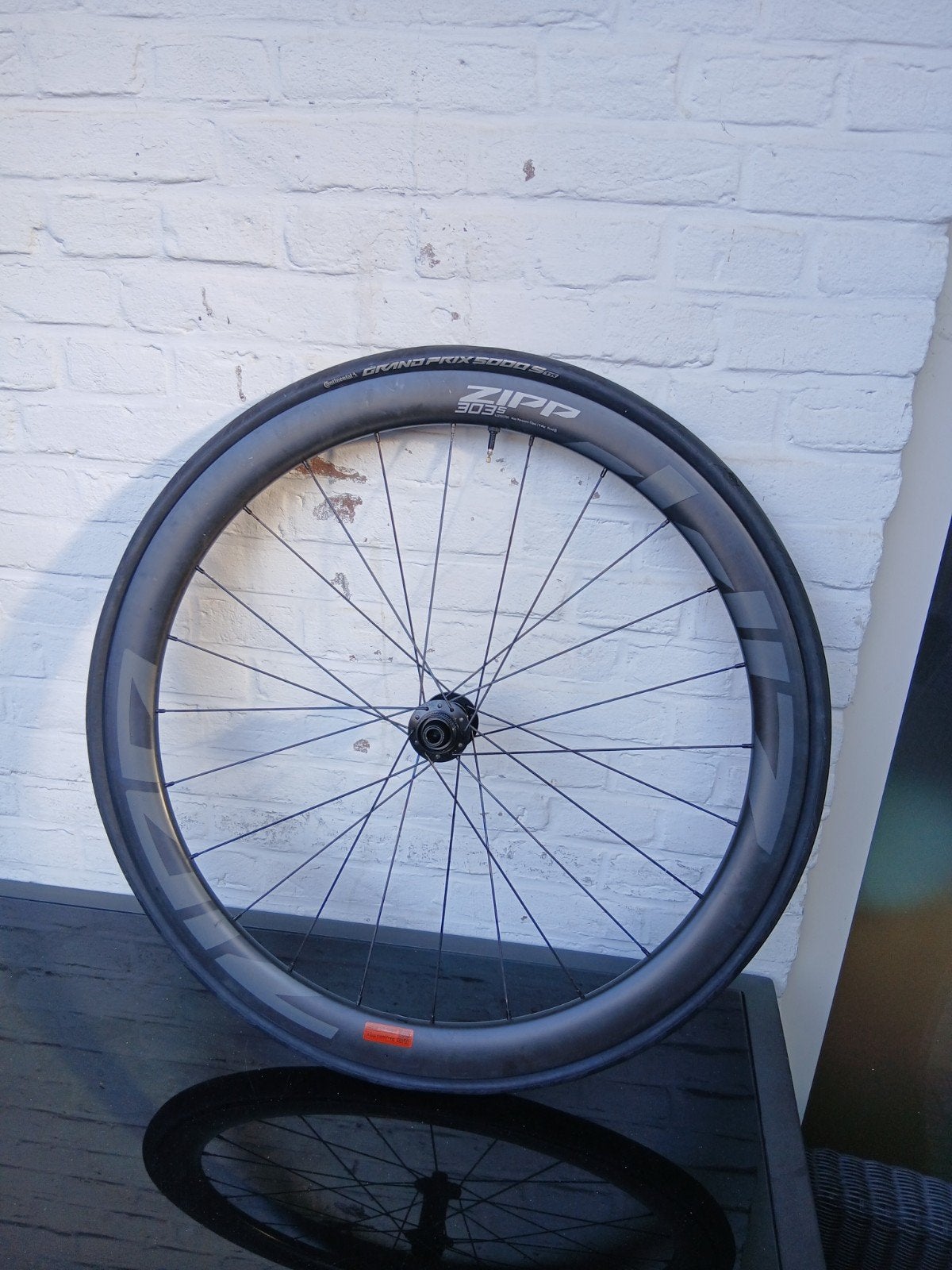 Zipp 303s wiel, Fietsen en Brommers, Fietsonderdelen, Zipp, Zo goed als nieuw, Racefiets, Carbon