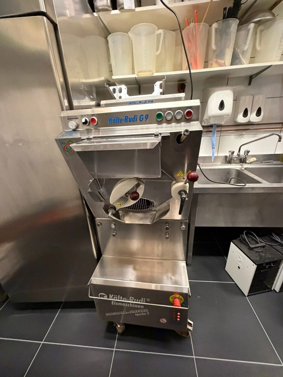 Kalte Rudi G9 IJsmachine - Perfect werkend, recent onderhoud, Ophalen, Gebruikt, Koelen en Vriezen