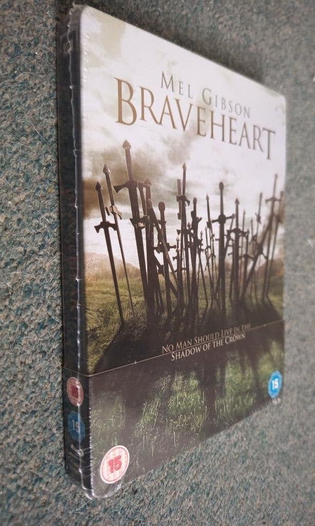 Braveheart (Steelbook) (Sealed), Cd's en Dvd's, Blu-ray, Ophalen of Verzenden, Nieuw in verpakking, Actie