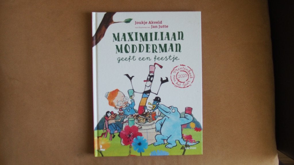Maximiliaan Modderman - Prentenboek van het Jaar  2023, Fictie algemeen, Joukje Akveld & Jan Jutte, Nieuw, Ophalen of Verzenden