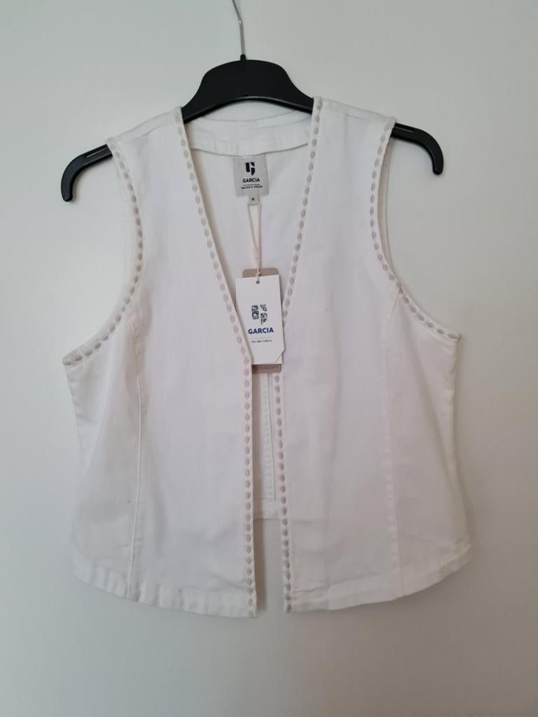 Gilet nieuw Garcia wit, Ophalen of Verzenden, Nieuw, Wit