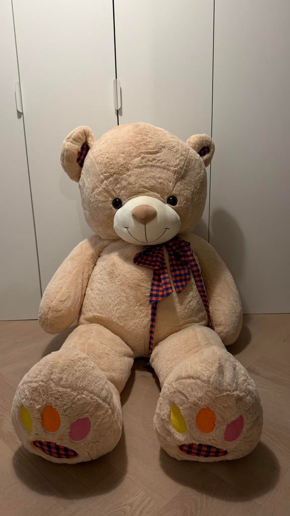 XL teddybeer, Verzamelen, Ophalen, Zo goed als nieuw, Stoffen beer, Overige merken
