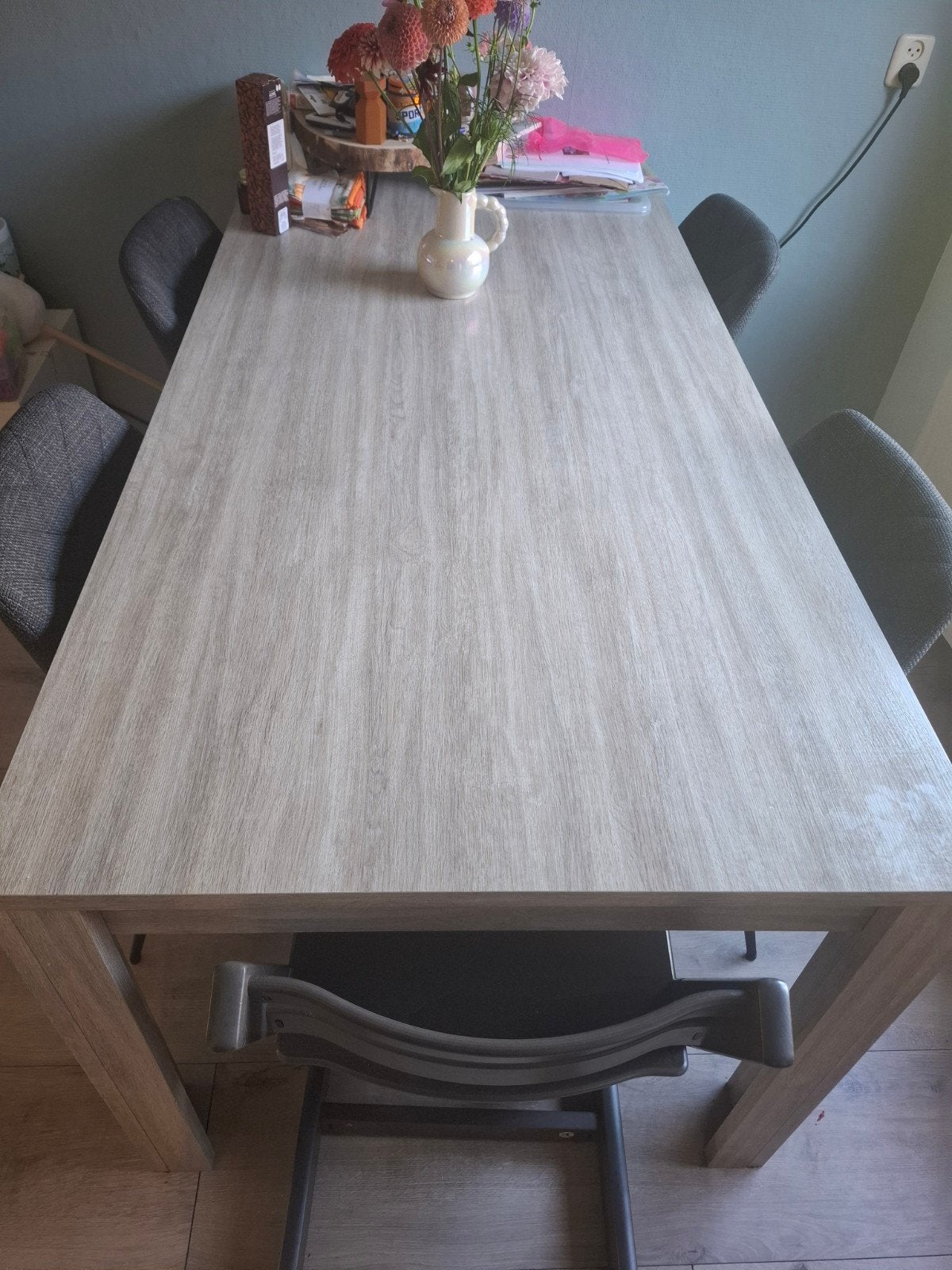 Eettafel Sepp 180x90 cm - Licht eikenkleur, Huis en Inrichting, Tafels | Eettafels, Ophalen, Gebruikt, 50 tot 100 cm, Modern, Tijdloos