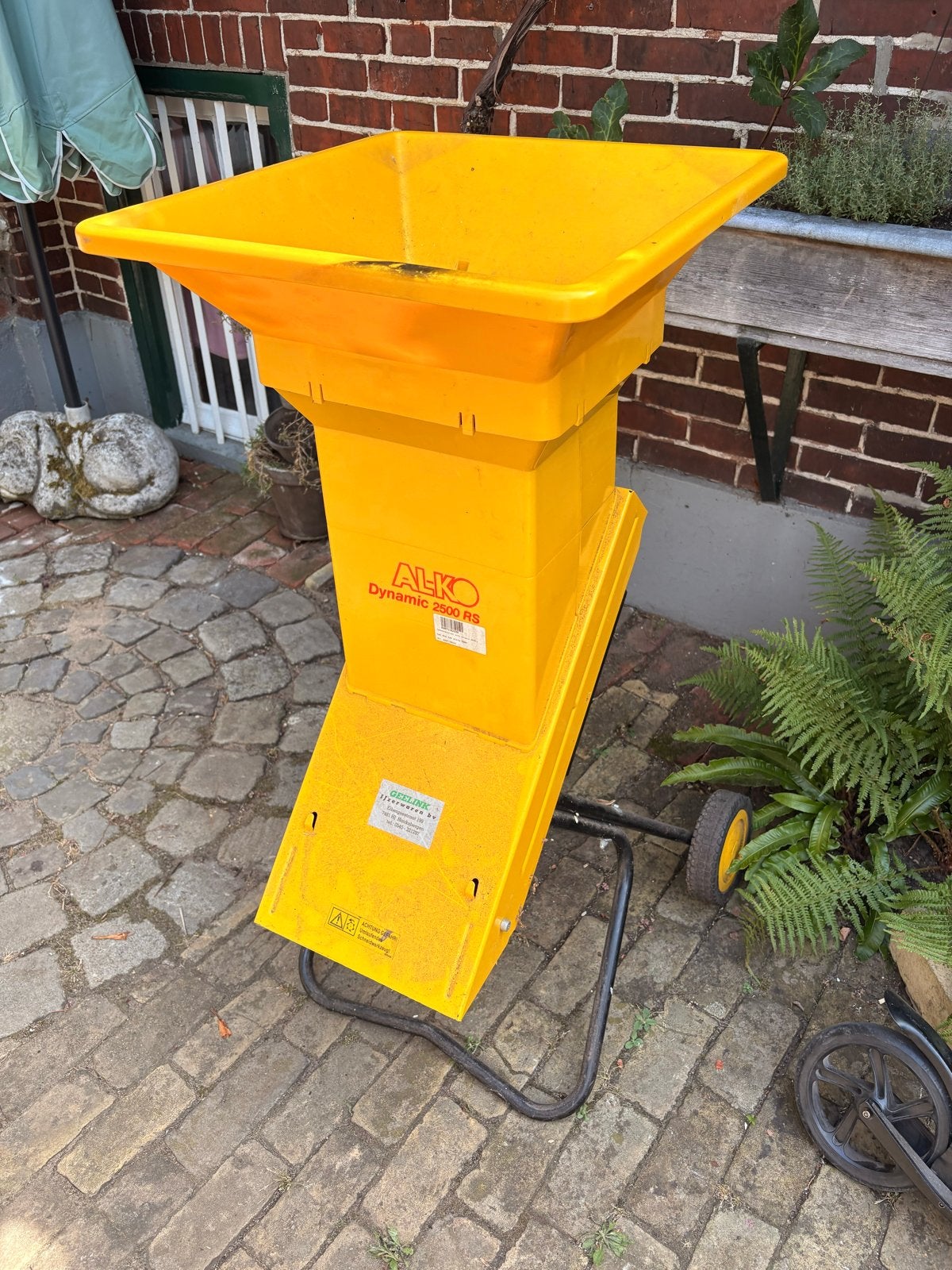 AL-KO Dynamic 2500 RS elektrische hakselaar 2500W, Tuin en Terras, Hakselaars, Ophalen, Gebruikt, Elektrisch