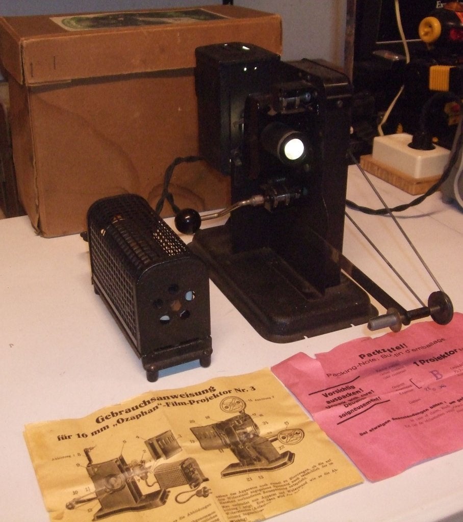 filmprojector 16mm Ozaphan (1940), Ophalen of Verzenden, 1940 tot 1960