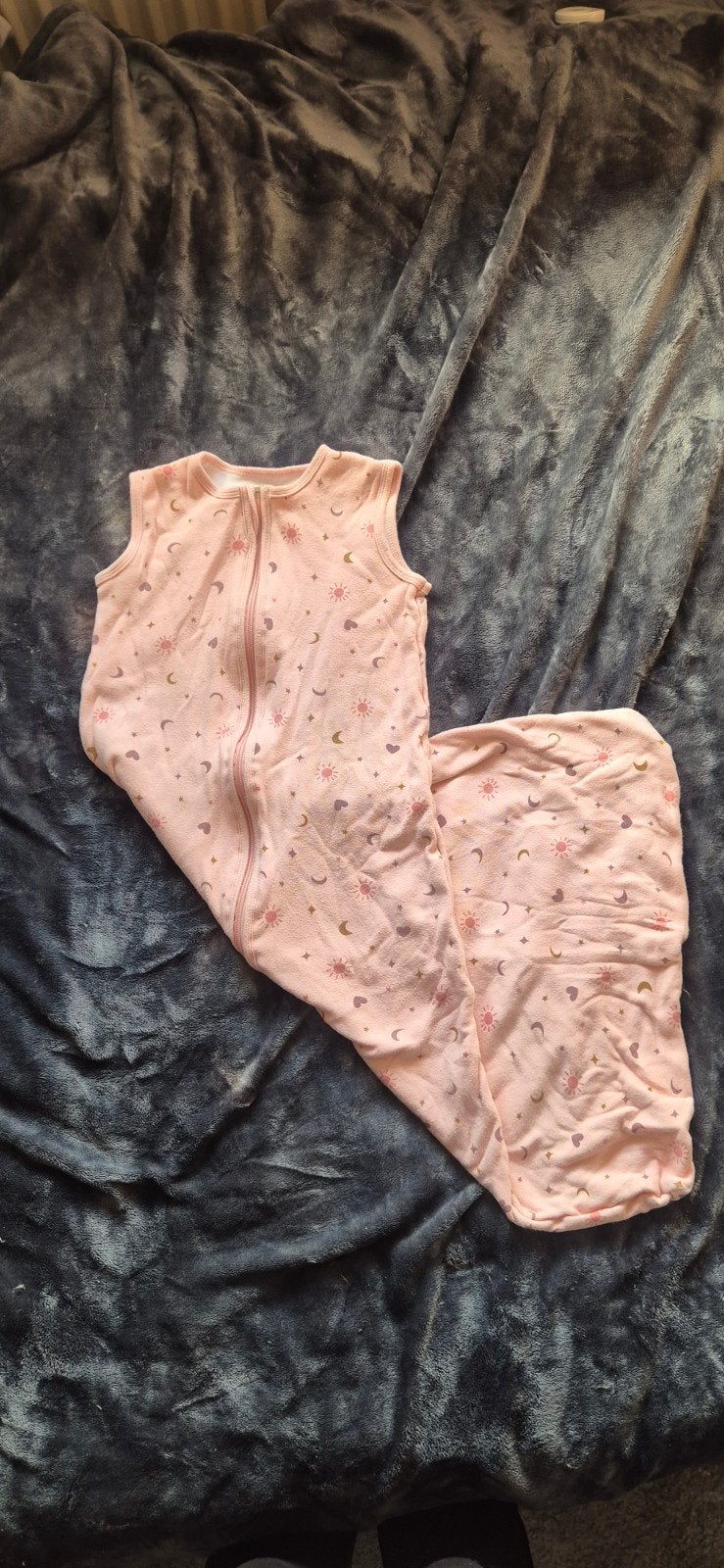 Roze slaapzak maat 86-92 zonder mouwen - Kruidvat, Wasbaar, Gebruikt, Roze, Slaapzak