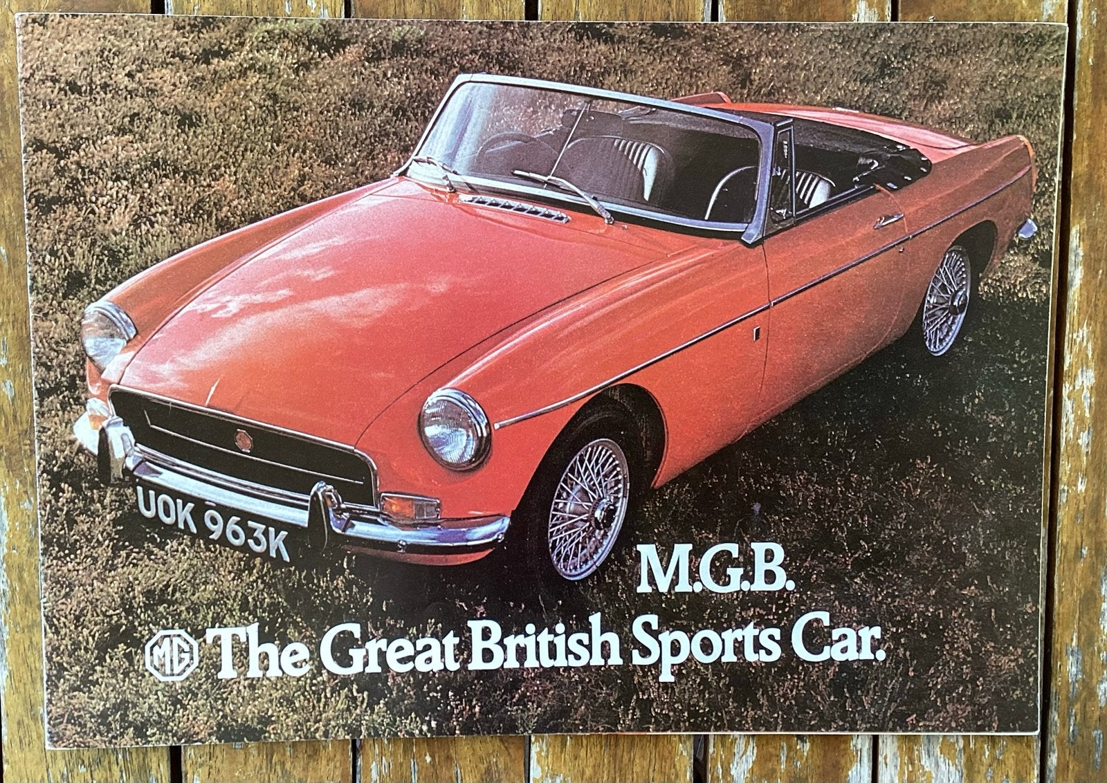 MGB The Great British Sports Car brochure, Ophalen of Verzenden, Gelezen, Overige merken