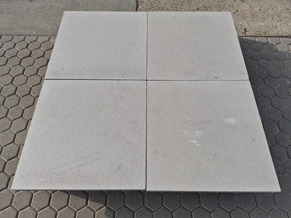 Nieuw 60x60x4.4 betontegels Actie: -16,15p/m2 incl. BTW -, Nieuw, Ophalen of Verzenden, 10 m² of meer, Beton