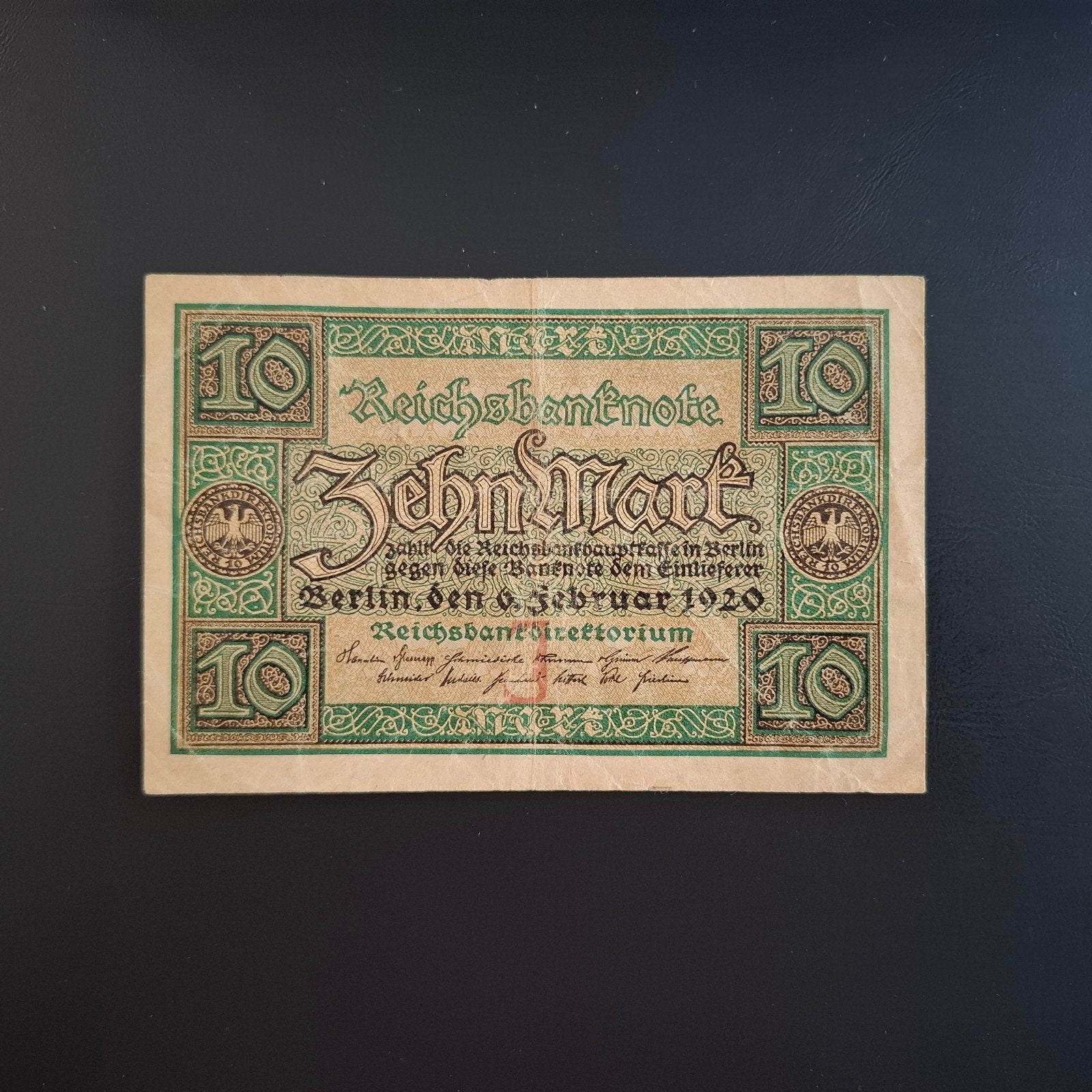 10 mark Duitsland #061, Postzegels en Munten, Bankbiljetten | Europa | Niet-Eurobiljetten, Verzenden, Duitsland, Los biljet