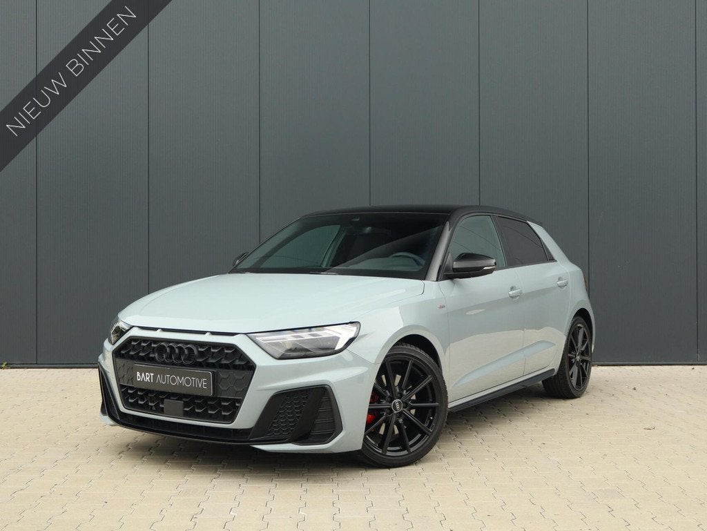 Audi A1 Sportback 35 TFSI S-Line|Camera|Matrix|Stoelverwarmi, Auto's, Audi, Zwart, 4 cilinders, 150 pk, Leder en Stof