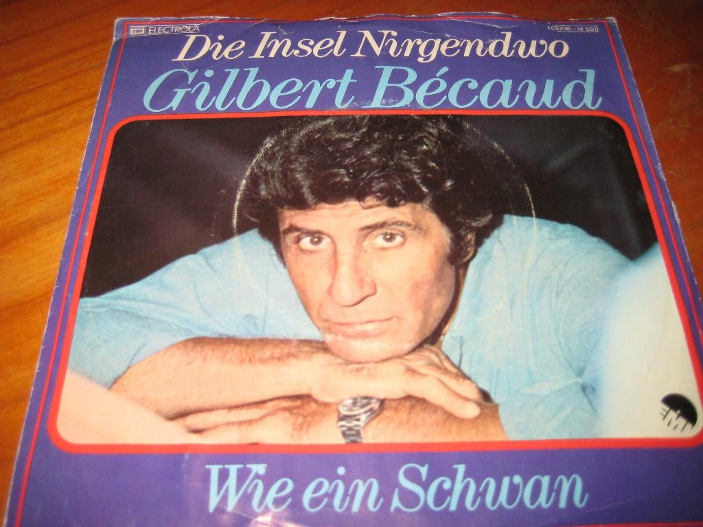 Gilbert Becaud: Die Insel Nirgendwo, Cd's en Dvd's, Vinyl Singles, Ophalen of Verzenden, Zo goed als nieuw, Pop, Single