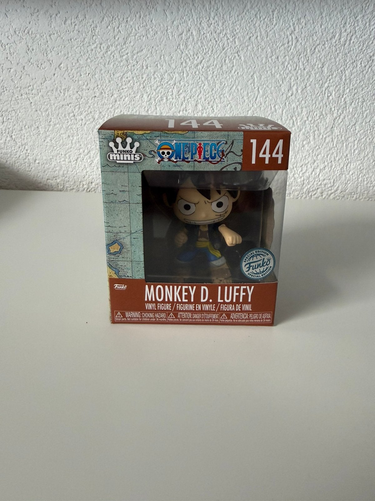 Funko Pop Minis 144 Monkey D. luffy One Piece, Ophalen of Verzenden, Zo goed als nieuw