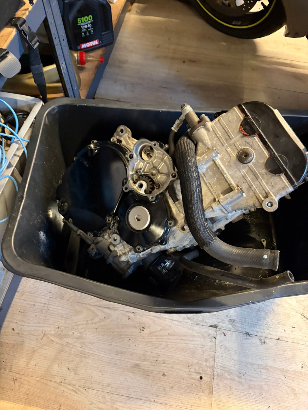 Motorblok onderdelen suzuki gsxr 600 k1 k2 k3, Ophalen of Verzenden
