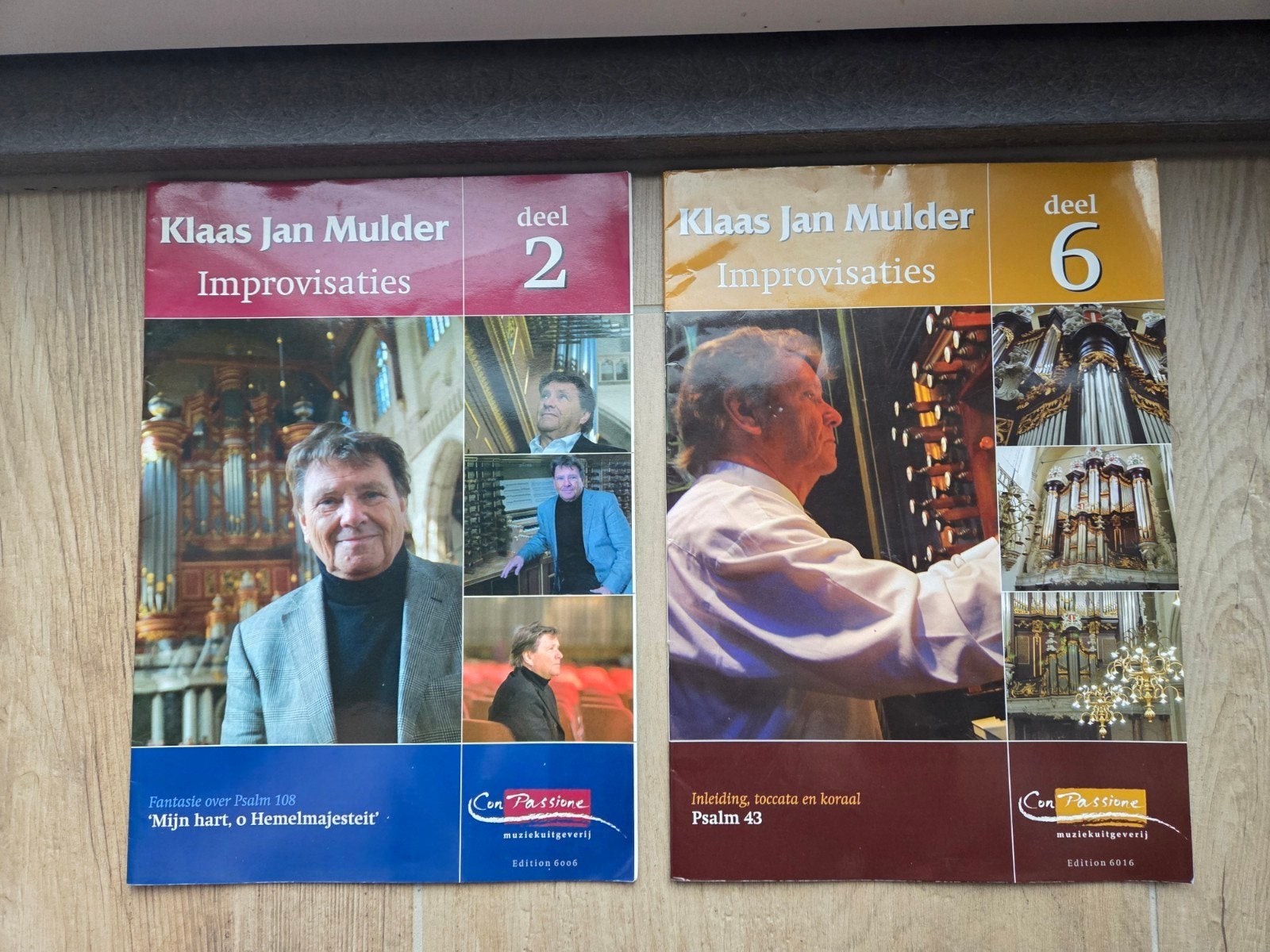 Orgelbladmuziek Klaas Jan Mulder, Orgel, Gebruikt, Ophalen of Verzenden, Religie en Gospel