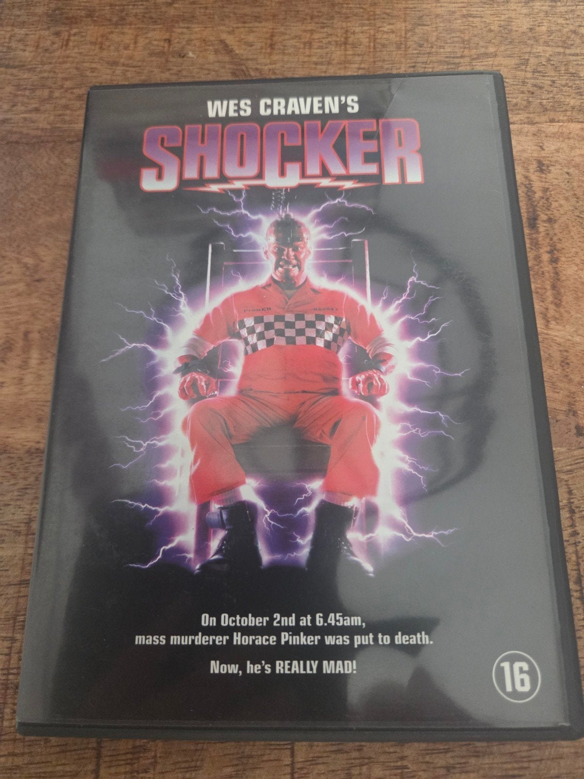 shocker dvd(1989)wes craven, Alle leeftijden, Ophalen of Verzenden, Zo goed als nieuw, Overige genres