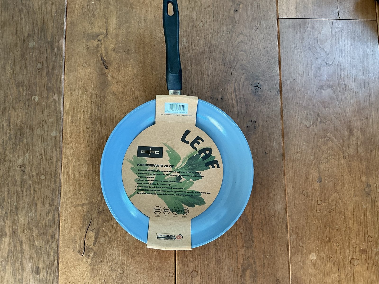 Gero Leaf Koekenpan - Ø 28 cm - Nieuw, Huis en Inrichting, Keuken | Potten en Pannen, Koekenpan, Antiaanbaklaag, Nieuw, Ophalen of Verzenden