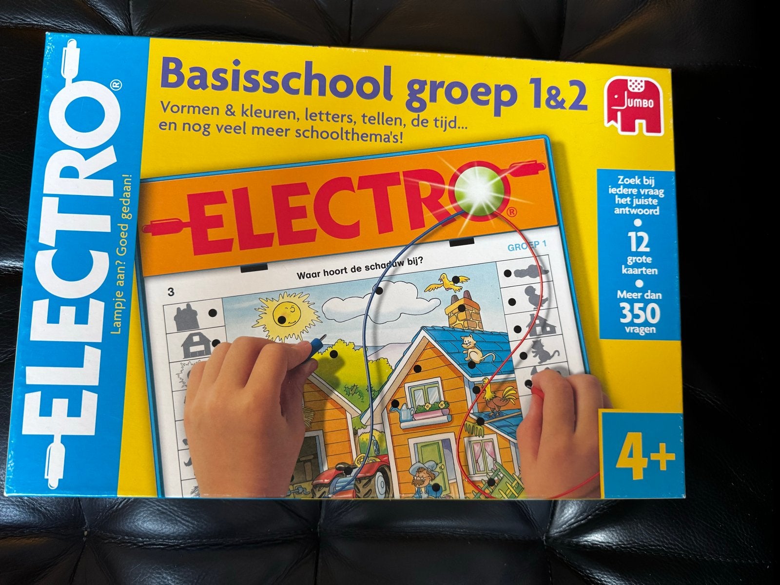 Jumbo Electro Basisschool groep 1 & 2 educatief spel, Ophalen of Verzenden, Zo goed als nieuw, Taal en Lezen, Met licht