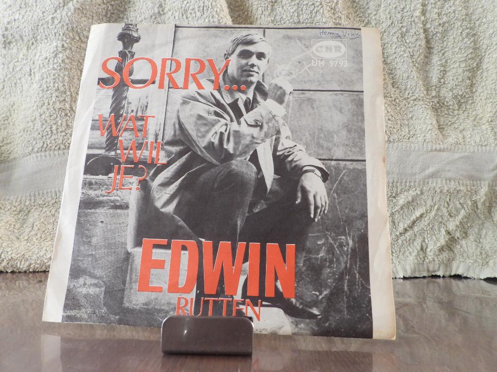 Edwin Rutten – Sorry.... ! - Wat wil je  1966, Ophalen of Verzenden, Gebruikt, Pop, Single
