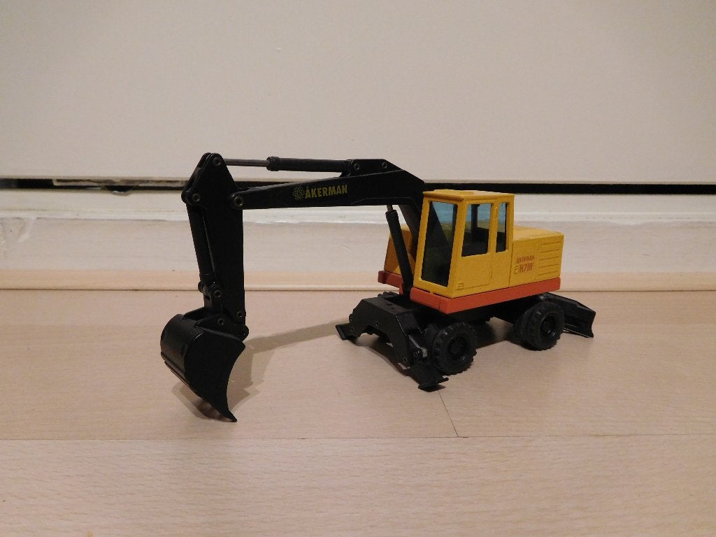 Akerman H7M mobiele kraan of graafmachine, Joal, Ophalen of Verzenden, Gebruikt, Hijskraan, Tractor of Landbouw, Overige merken