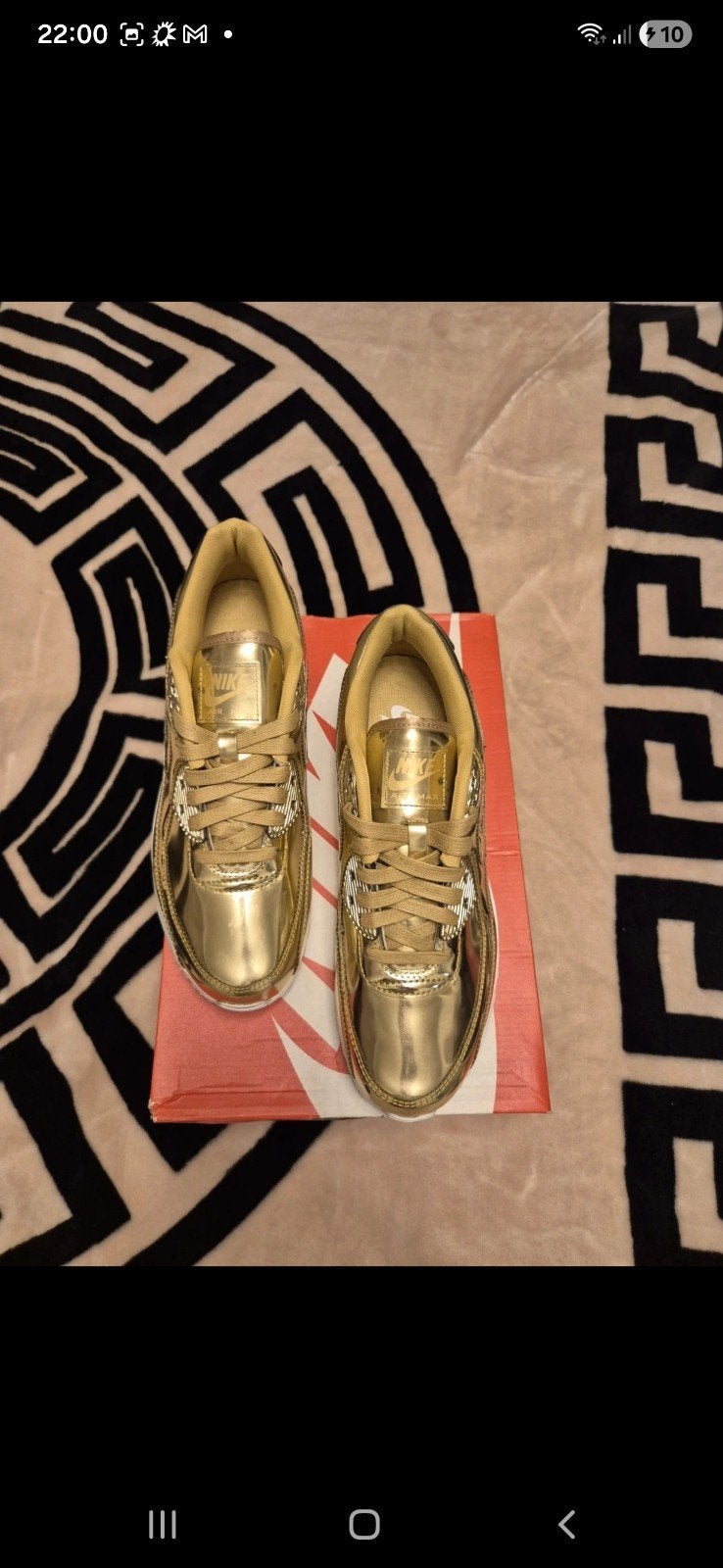 Nike Air Max 90 SP Metallic Gold, Ophalen of Verzenden, Nieuw, Overige kleuren