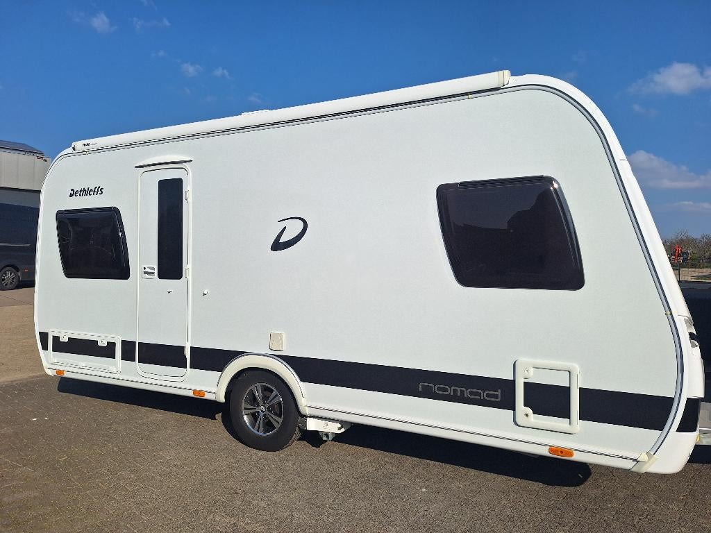 Dethleffs caravan - zeer compleet uitgerust, Omvormbare zithoek, Rondzit, Particulier, Schokbreker