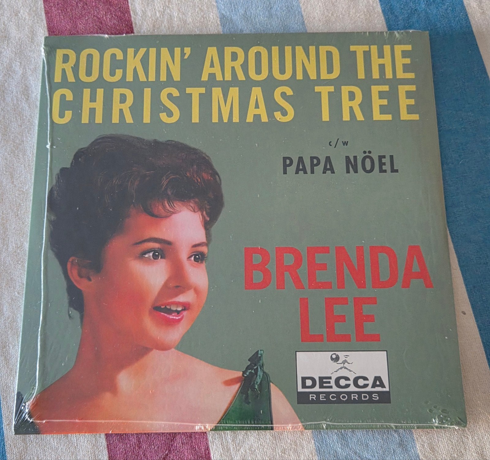 Brenda Lee - Rockin' Around The Christmas Tree, 7 inch, Geseald, Ophalen of Verzenden, Pop