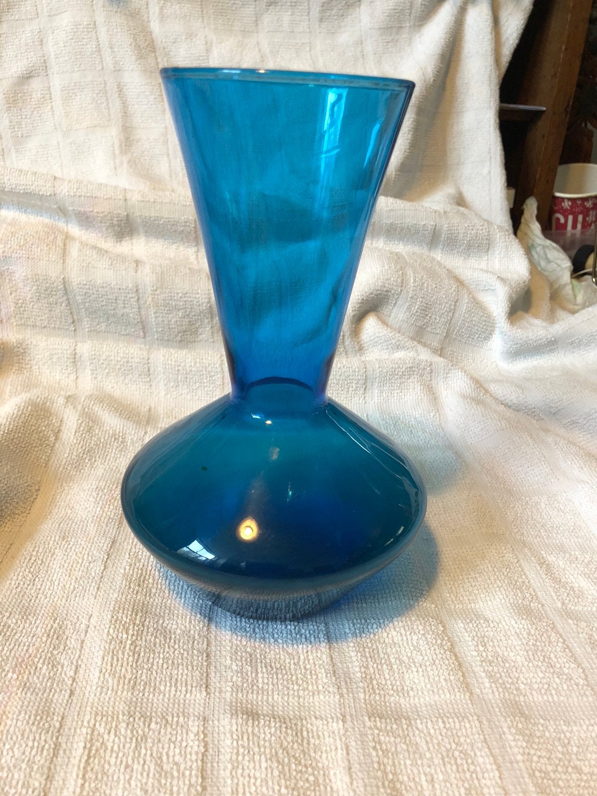 Kobalt blauwe vaas, Ophalen of Verzenden