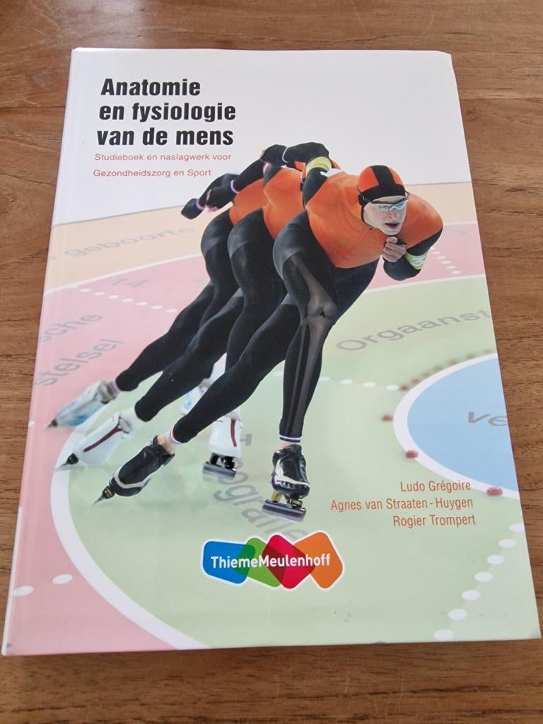 Anatomie en fysiologie van de mens, Boeken, Schoolboeken, Ophalen, Zo goed als nieuw, Agnes van Straaten-Huygen; Ludo Gregoire