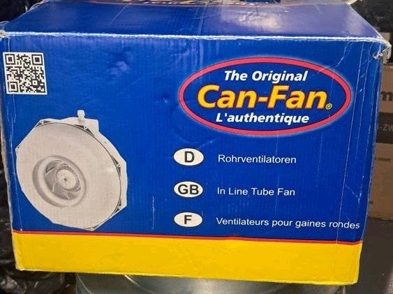 Can-Fan Inline Buisventilator - Zo goed als nieuw, Doe-het-zelf en Verbouw, Ventilatie en Afzuiging, Ophalen of Verzenden