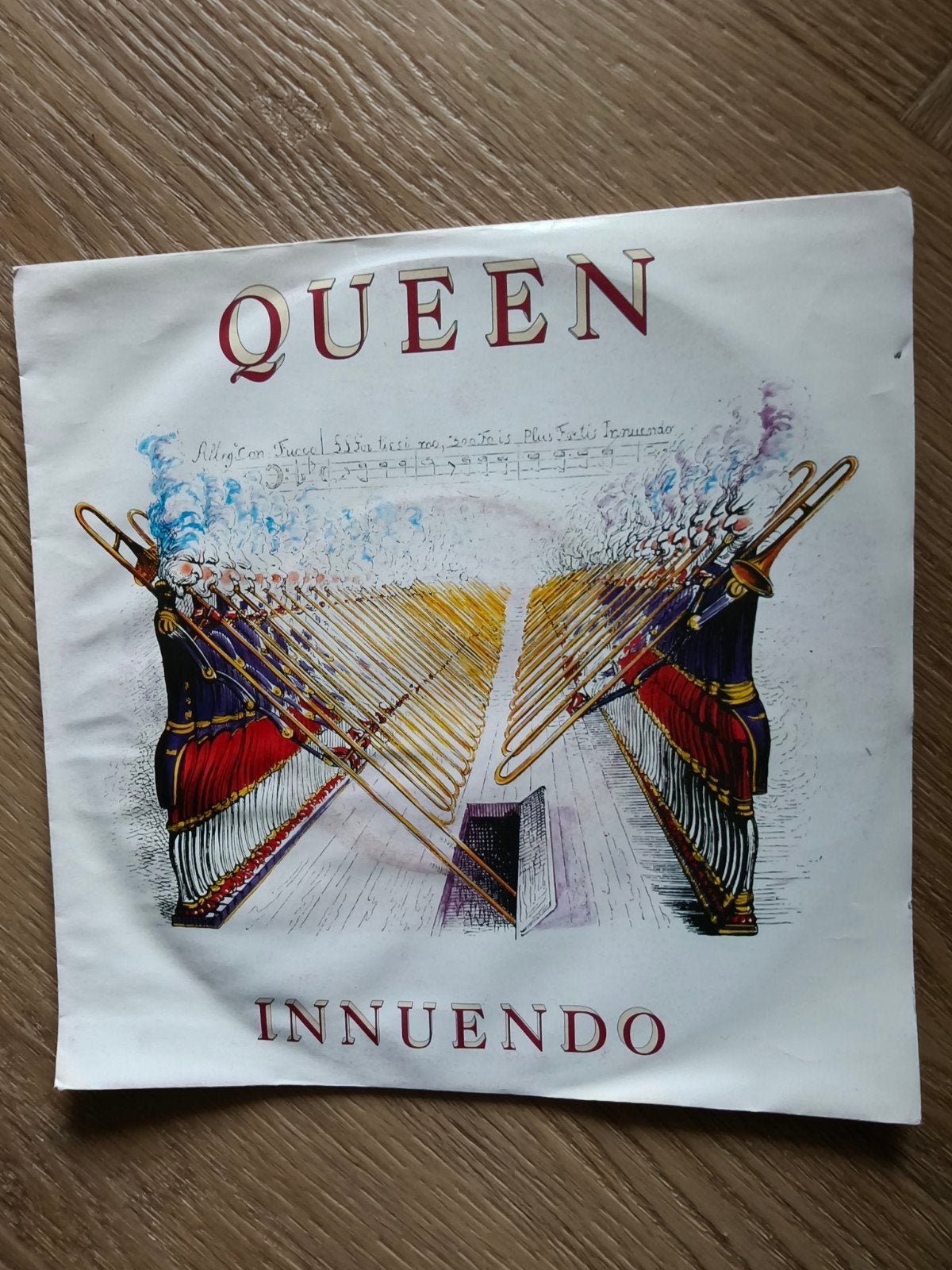 Queen - Innuendo / Bijou 7 inch vinyl single, Gebruikt, 7 inch, Ophalen of Verzenden, EP