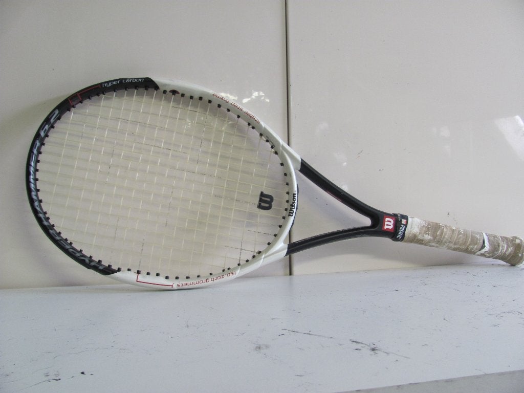 Tennisracket van Wilson de hyper hammer 6.2  hyper carbon, Sport en Fitness, Tennis, L1, Ophalen of Verzenden, Zo goed als nieuw