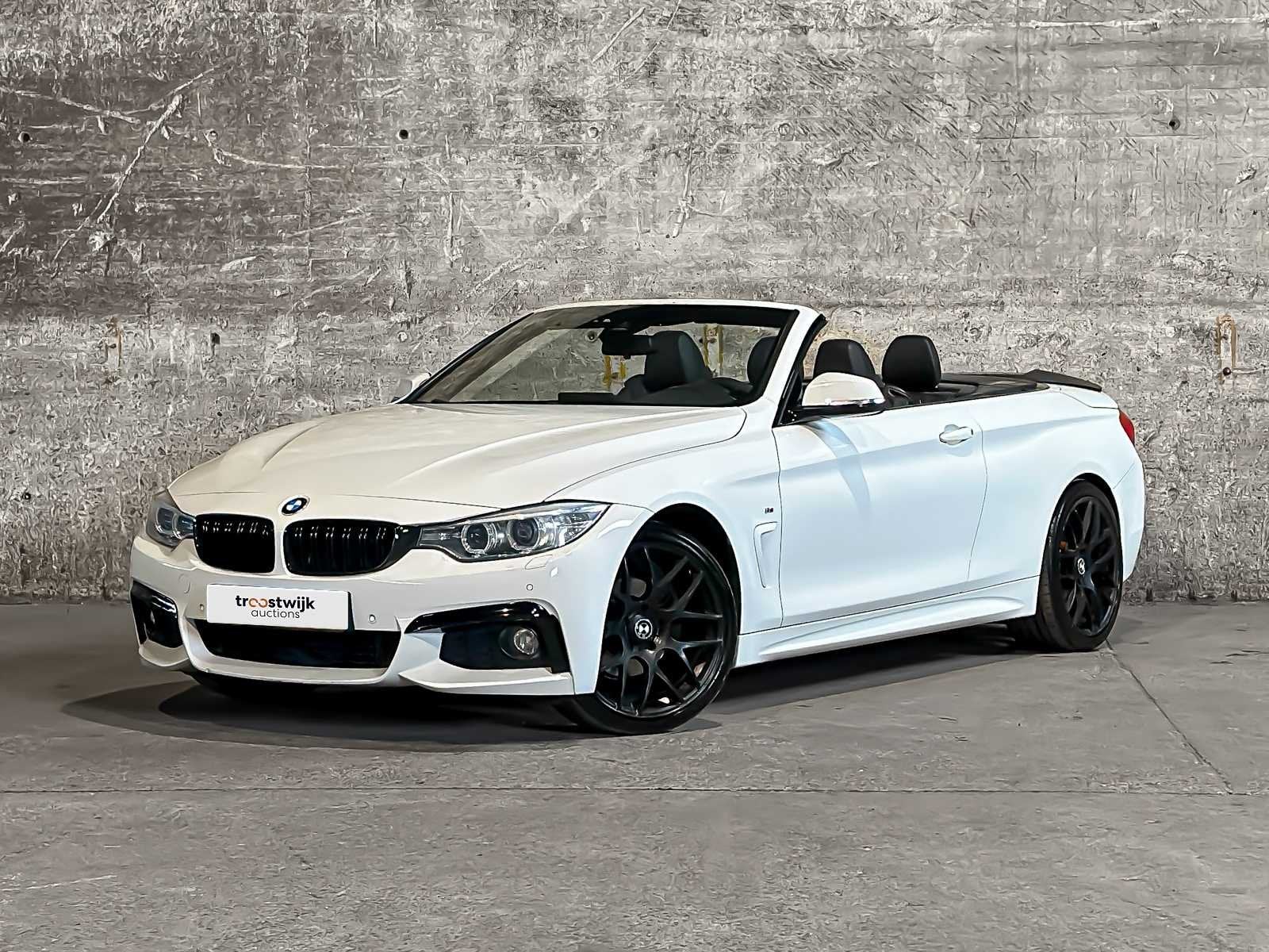 BMW 420i M Sport Cabrio 184pk 2015 4-serie, GV-308-F, Auto's, Automaat, Gebruikt, Euro 6, Cabriolet