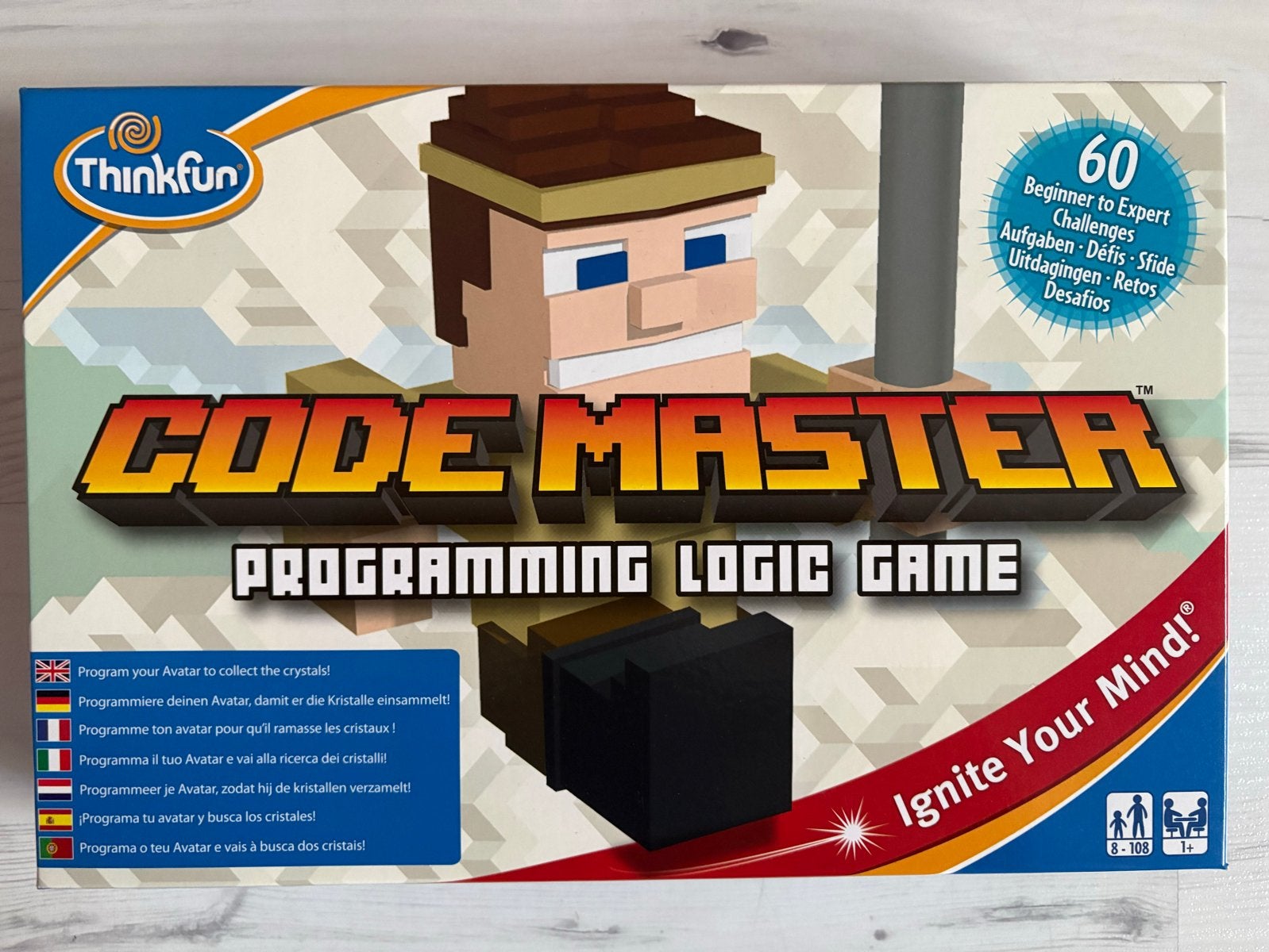 Code Master: Programming Logic Game - ThinkFun, Een of twee spelers, Ophalen of Verzenden, Zo goed als nieuw