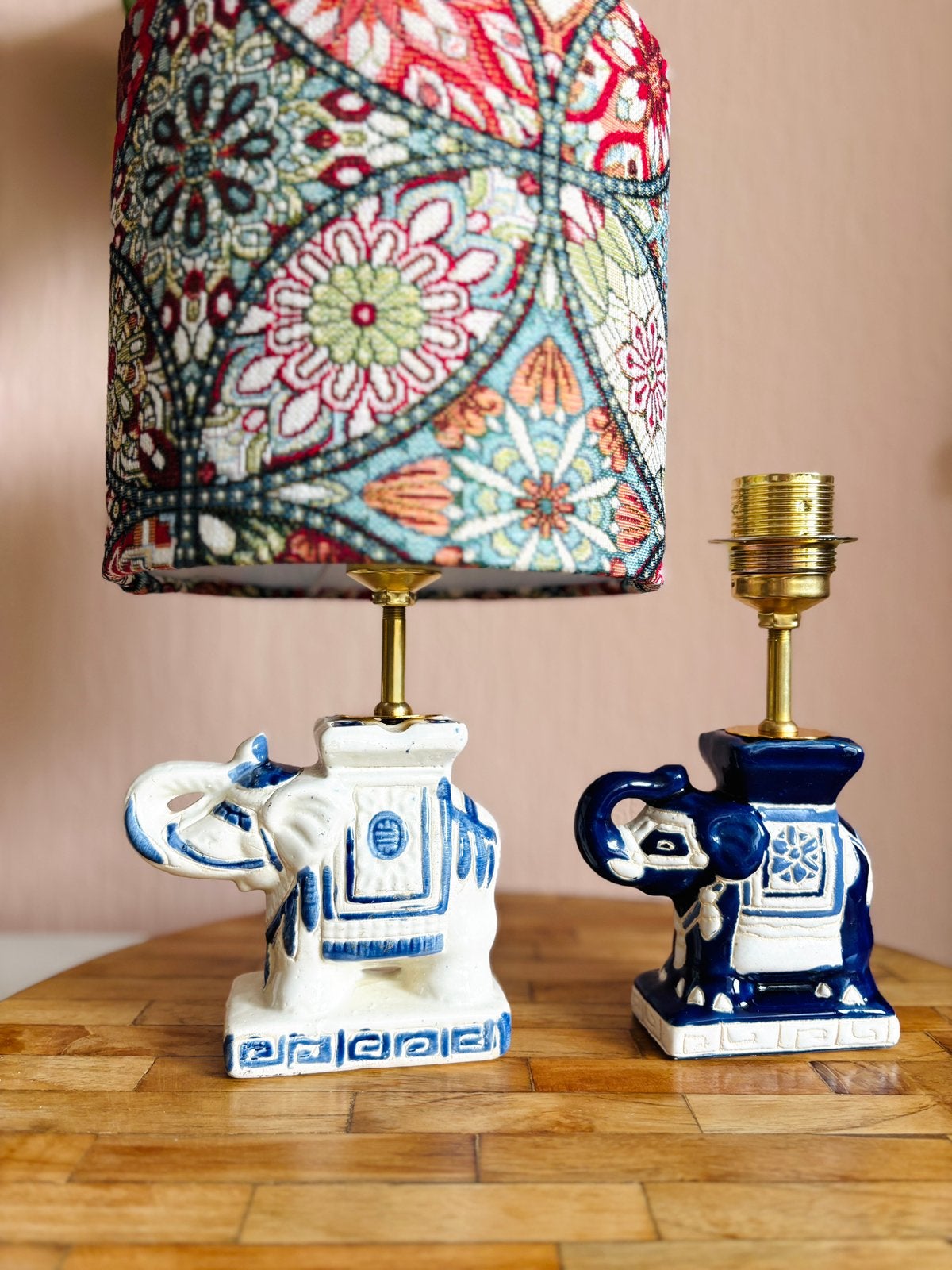 Lampje olifant, Wit, Ophalen of Verzenden, Gebruikt, Met schakelaar