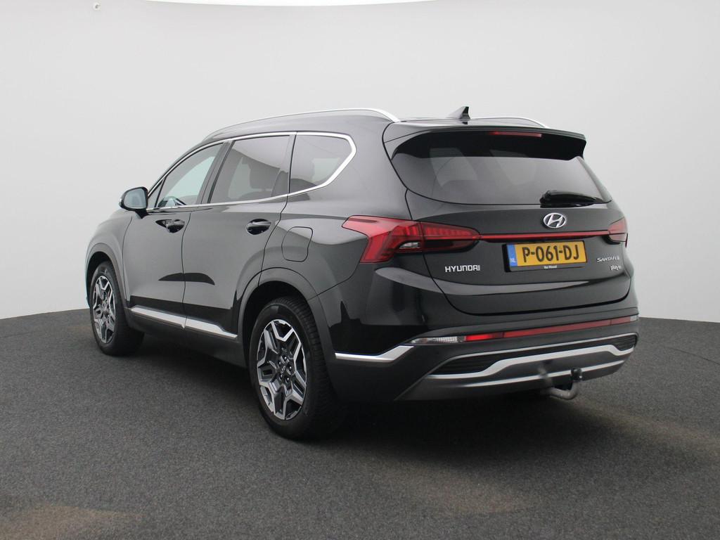 Hyundai Santa Fe 1.6 T-GDI PHEV Comfort Smart | AWD | Trekha, Auto's, Hyundai, Gebruikt, 4 cilinders, Zwart, Bedrijf