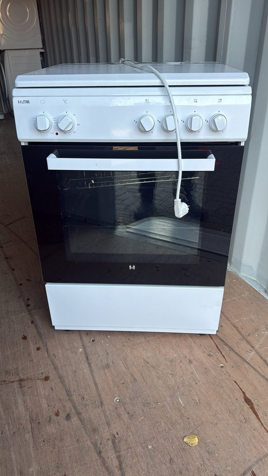 Etna Vrijstaand Gasfornuis met Oven - Wit, Witgoed en Apparatuur, Gebruikt, ., Vrijstaand, .