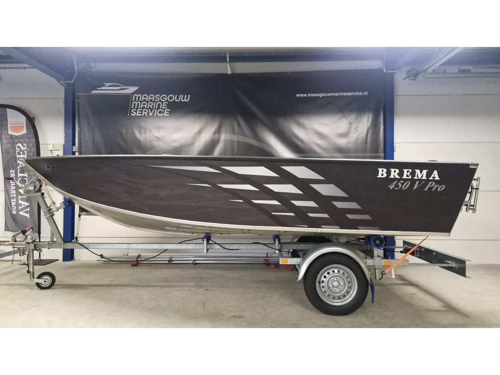Brema 450/480/500 Fishing pro Tiller, Watersport en Boten, Vis- en Consoleboten, 5 m, Nieuw, Aluminium, 70 pk of meer