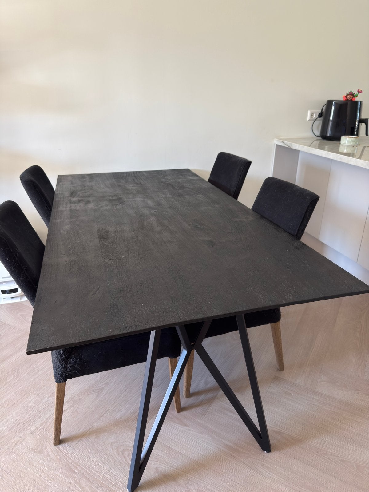 Loods 5 Eettafel Afmeting L2xB1xH0.78, Ophalen, 200 cm of meer, 50 tot 100 cm, Zo goed als nieuw