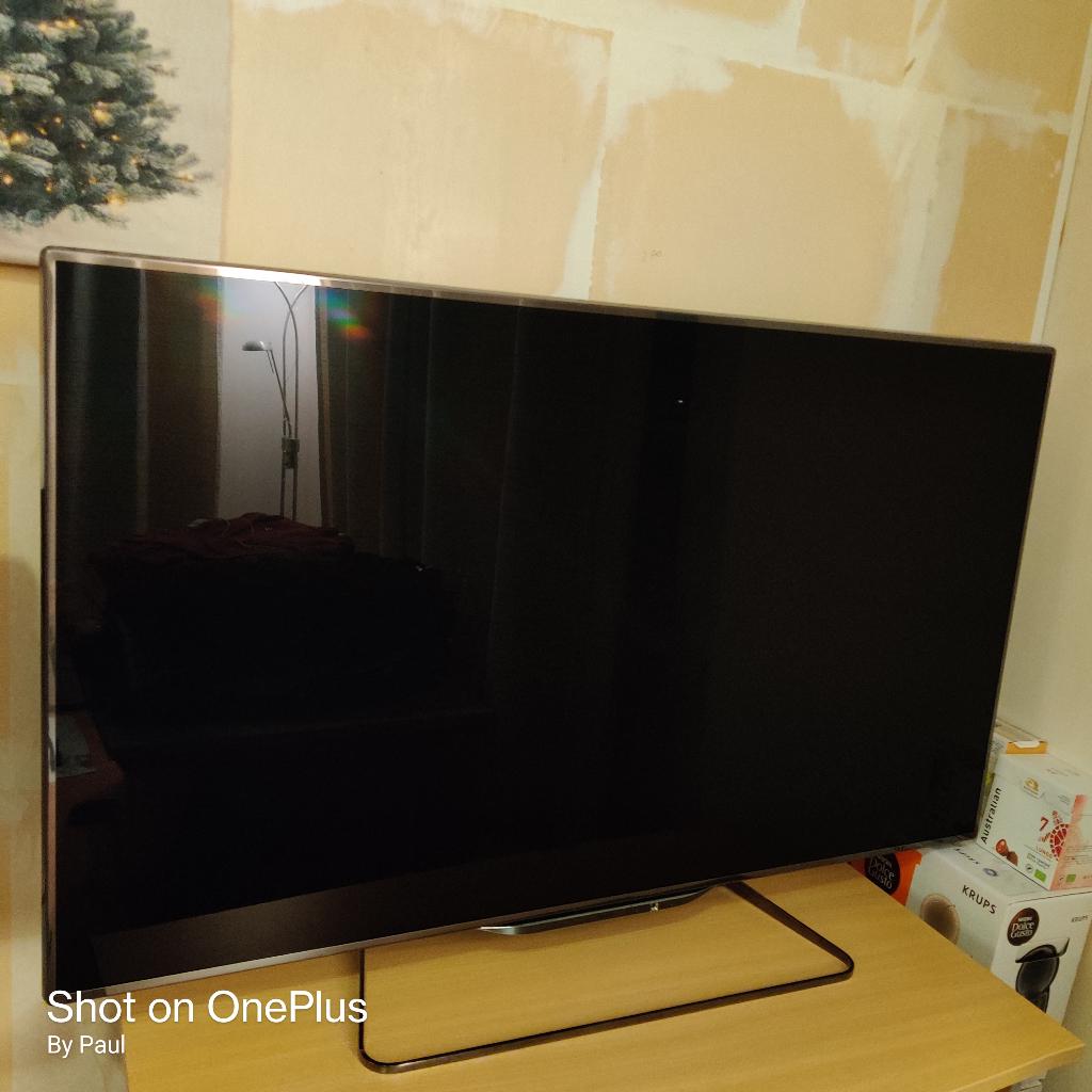 Philips 55 inch 55PFL8008K/12 smart-led tv 3zijdig Ambilight, Ophalen, Philips, LED, 120 Hz
