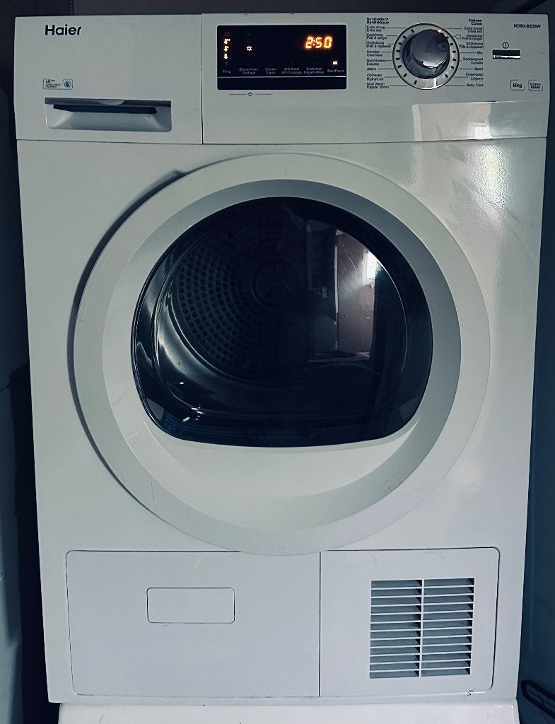 Haier 8KG Condensdroger bezorgen mogelijk, Ophalen, 6 tot 8 kg, Zo goed als nieuw, Voorlader