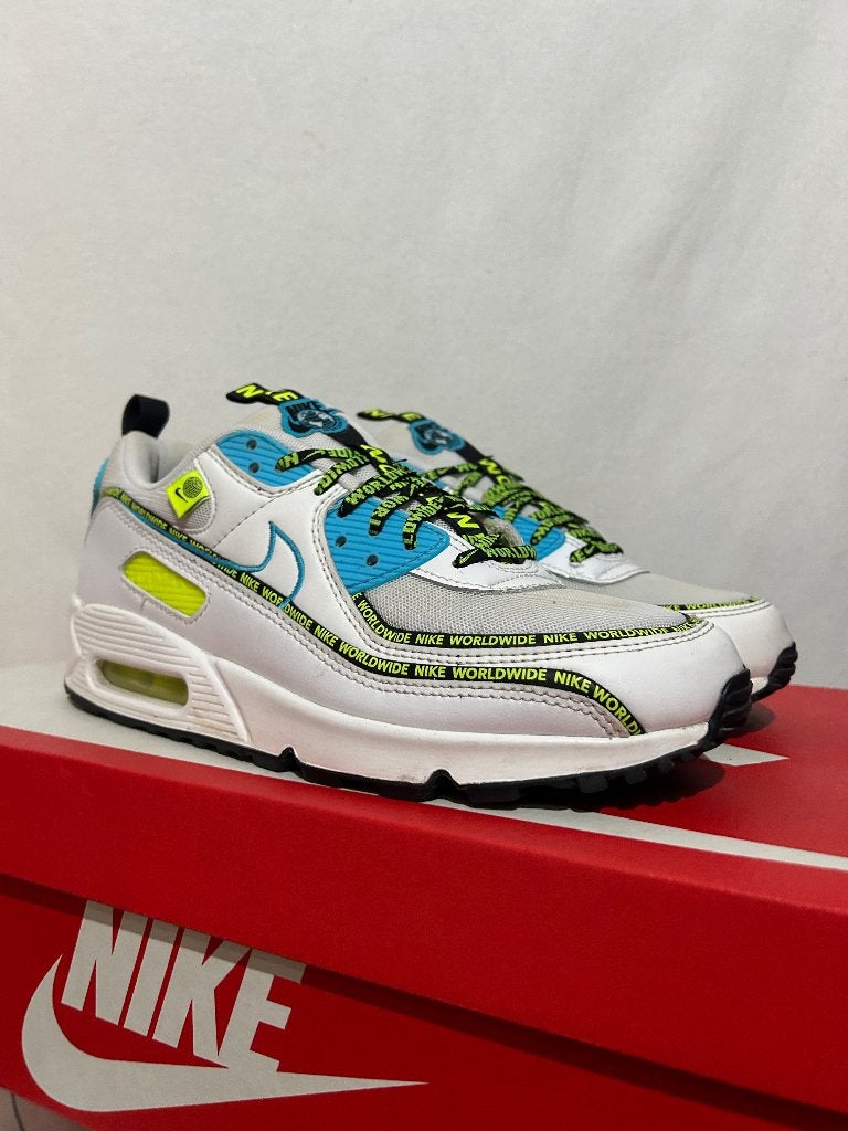 ALS NIEUW! Maat 42 - Nike Air Max 90 SE Worldwide, Overige kleuren, Verzenden, Nike, Nike