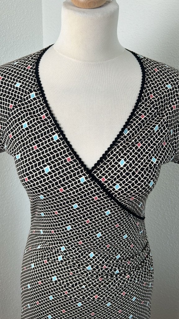King Louie maat M geruite crossdress 954, Kleding | Dames, Maat 38/40 (M), Zwart, Ophalen of Verzenden, Zo goed als nieuw