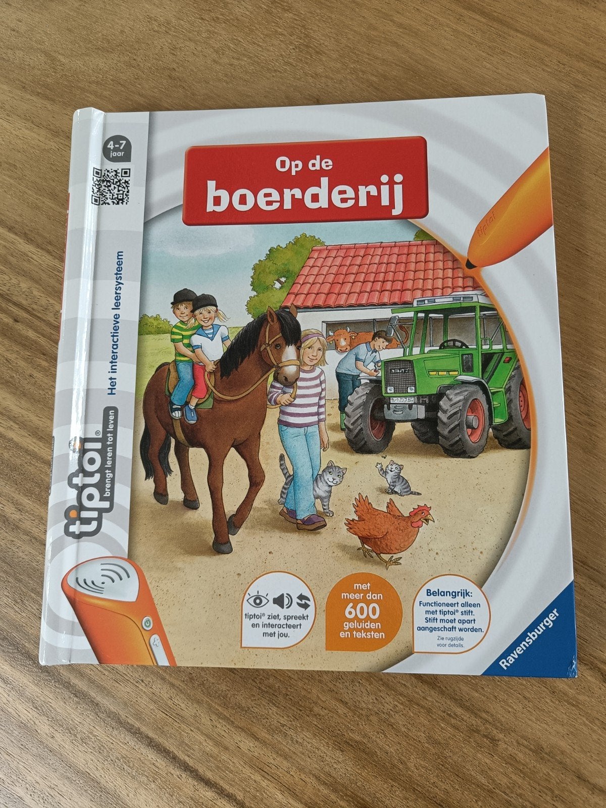 Tiptoi boek: Op de boerderij (4-7 jaar), Kinderen en Baby's, Speelgoed | Educatief en Creatief, Ophalen of Verzenden, Zo goed als nieuw